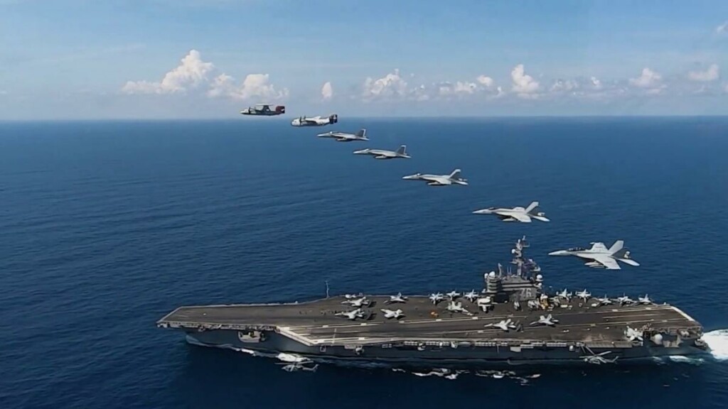 ABD Uçak Gemisini Yeniden Güney Kore Sularında Konuşlandıracak